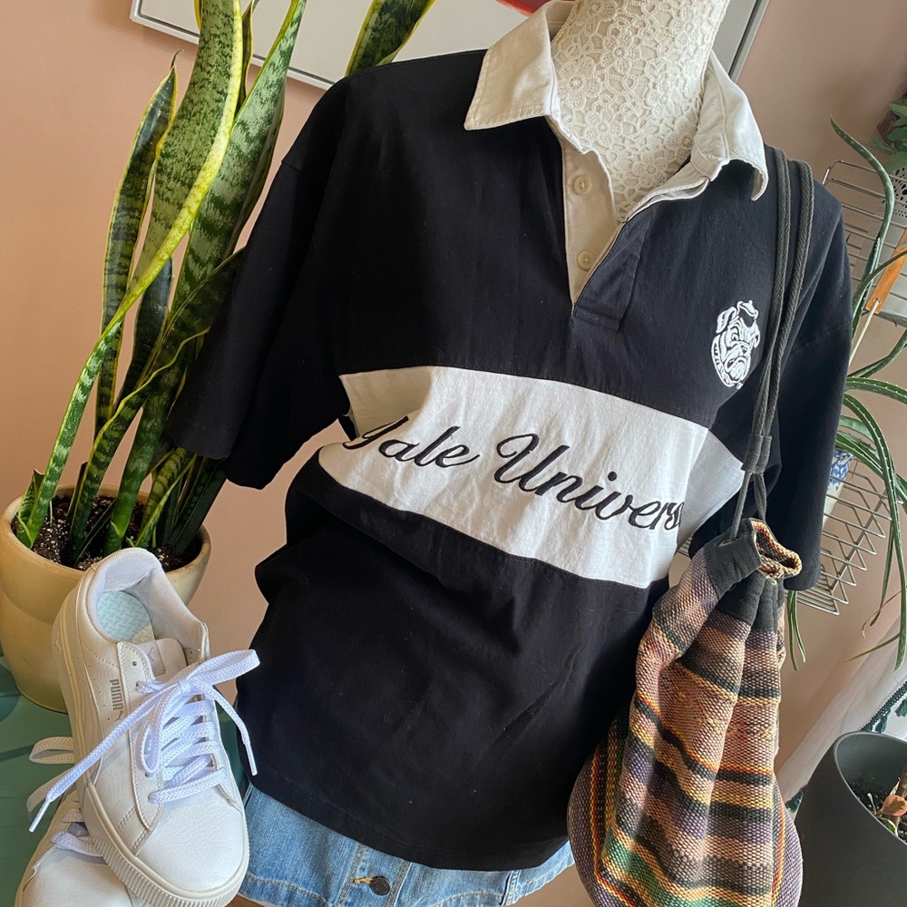 H&M Black and White Polo Shirt - Picture 3 of 10